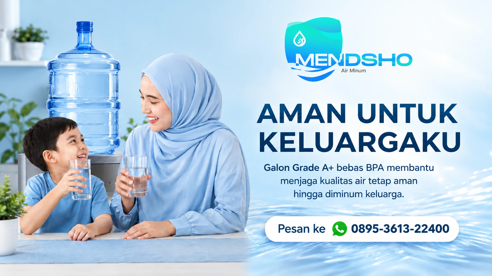 Aman untuk keluarga, siap untuk usaha.